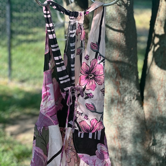 Free People NWT FLOWY TOP Size large - Picture 5 of 12